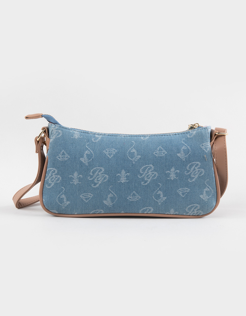 BABY PHAT Saddiey Double Gusset Crossbody Bag image number 5