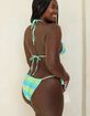 DIPPIN' DAISY'S Palm Tie Back Triangle Bikini Top image number 7