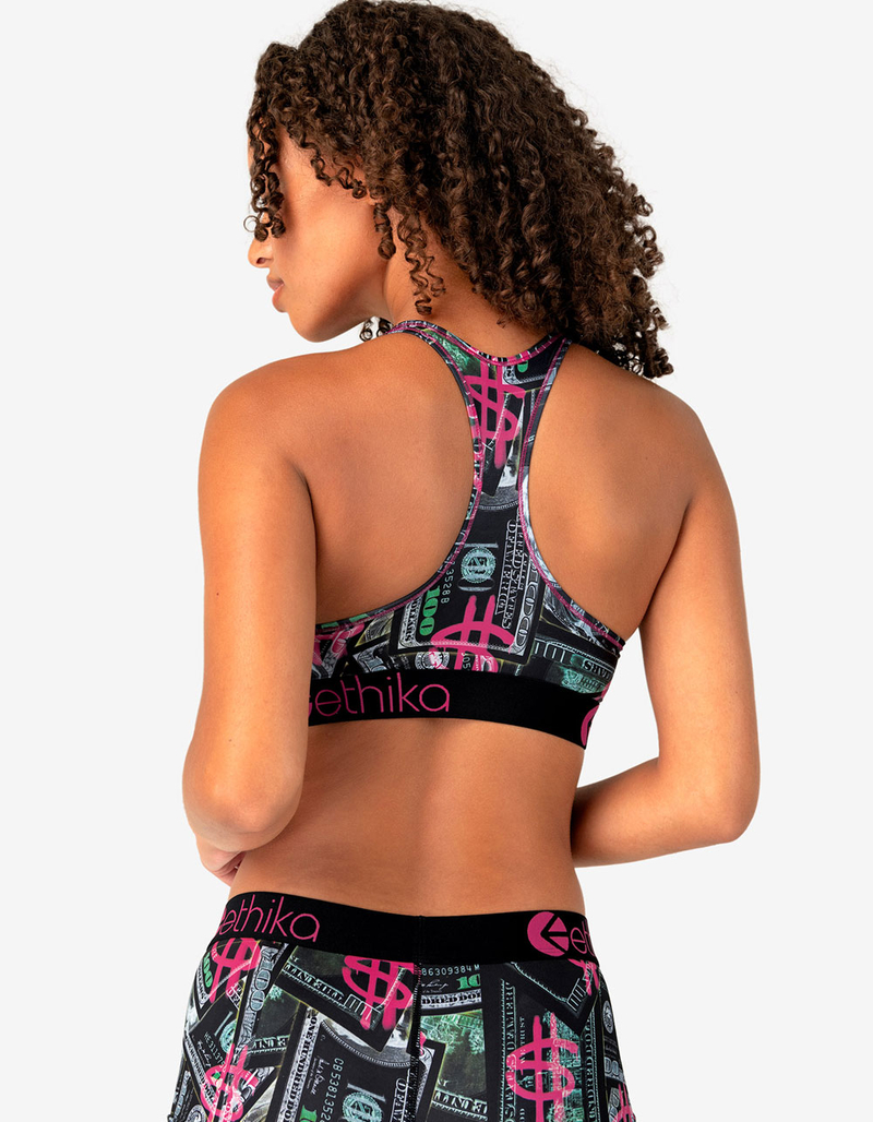 ETHIKA Printing Money Sports Bra image number 2