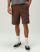 RSQ Mens Loose Twill Carpenter Shorts image number 2