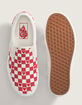 VANS Checkerboard Hearts Womens Classic Slip-On Shoes image number 3