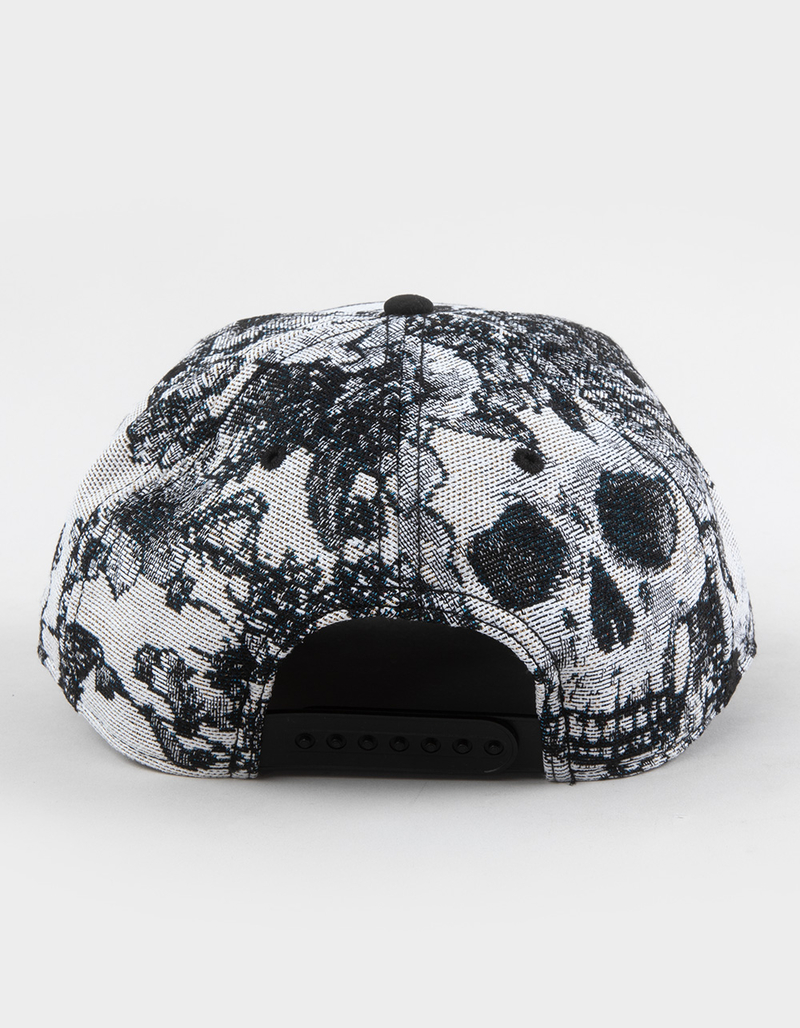 AMERICAN NEEDLE Liquid Death Tapestry Snapback Hat image number 2