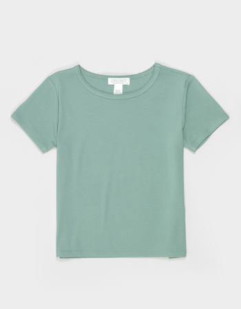 FULL TILT Essentials Girls Baby Tee Alternative Image