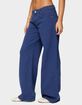 EDIKTED Daytime Low Rise Baggy Jeans image number 2