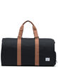 HERSCHEL SUPPLY CO. Novel Black & Saddle Brown Duffle Bag image number 1