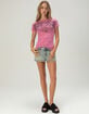 AFFLICTION Forgotten Womens Fitted Tee image number 4