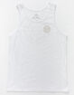 BRIXTON Crest Mens White Tank image number 2