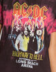 GOODIE TWO SLEEVES AC/DC Highway To Hell Tie Dye Womens Tee image number 3
