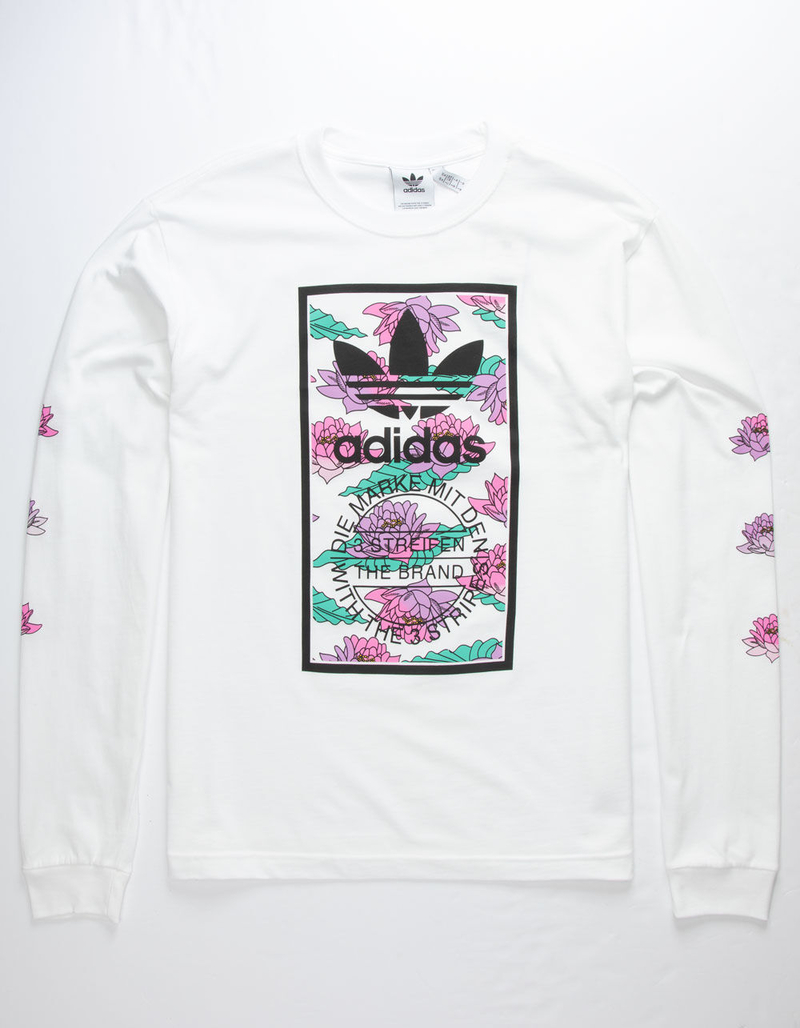 ADIDAS Tropical Floral Box Mens T-Shirt image number 0