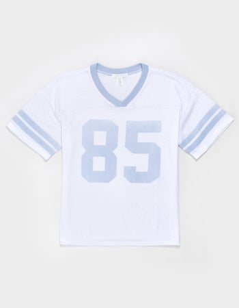 FULL TILT 85 Stripe Girls Mesh Tee Primary Image