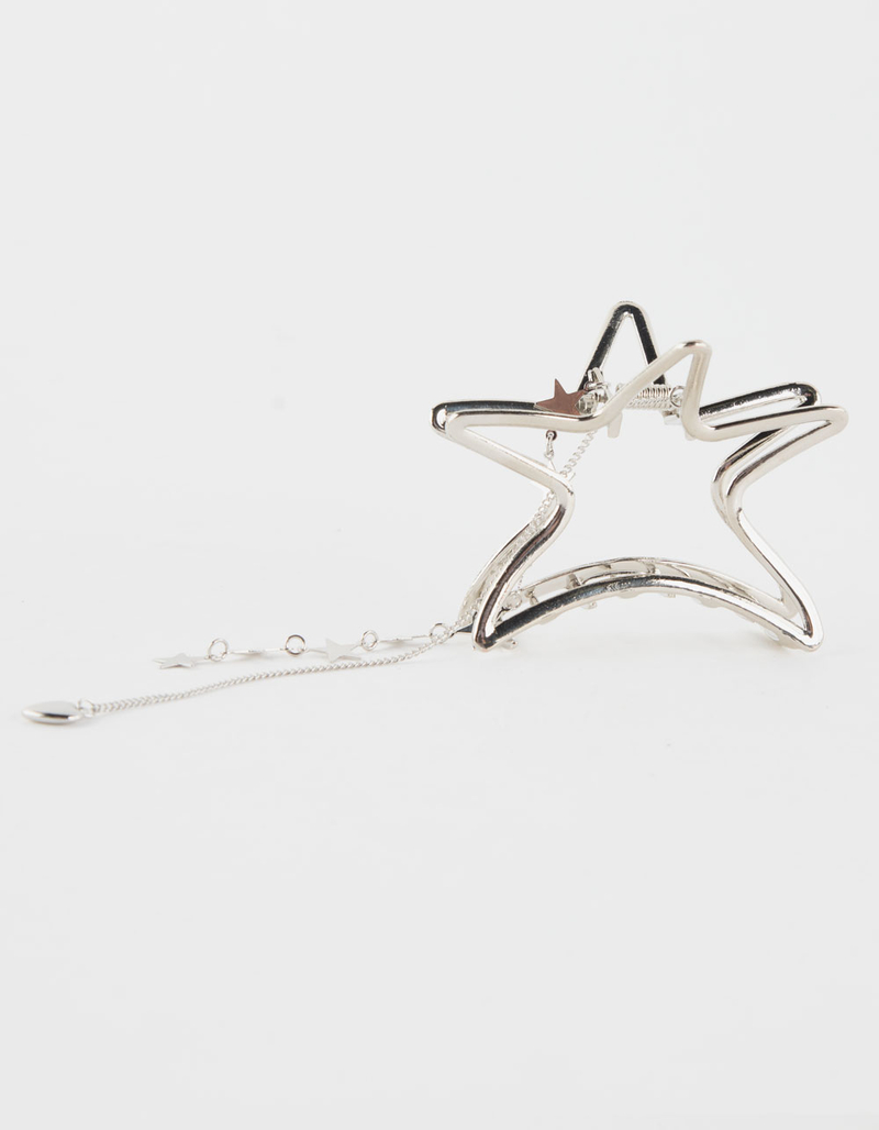 FULL TILT Star Charm Metal Hair Claw Clip image number 0