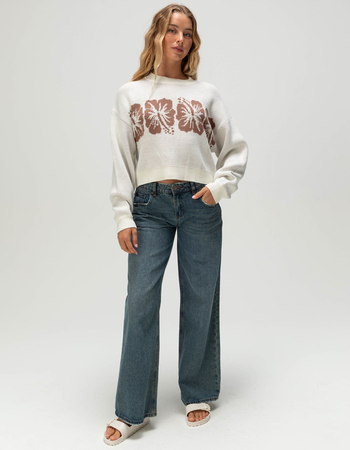 ROXY Hibiscus Harmony Womens Sweater Alternative Image