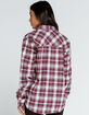 RSQ Traditional Plaid Womens Flannel Shirt image number 3