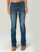RSQ Womens Low Rise Studded Bootcut Jeans image number 3