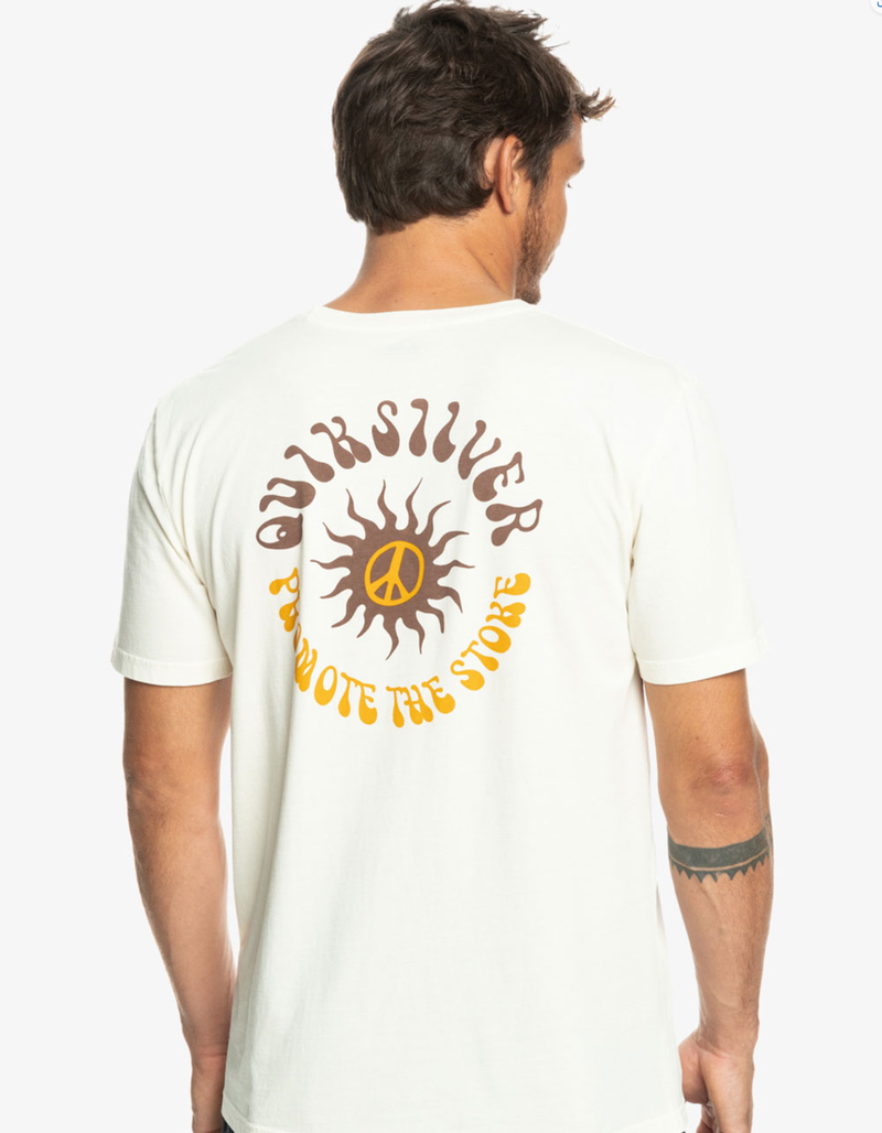 QUIKSILVER Sun Bloom Mens Tee image number 2