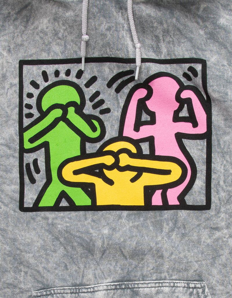 RSQ x Keith Haring Mens Hoodie image number 5