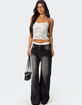 EDIKTED Rut Sheer Lace Tank Top image number 2