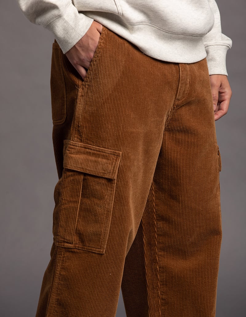 RSQ Mens Loose Corduroy Cargo Pants  image number 5