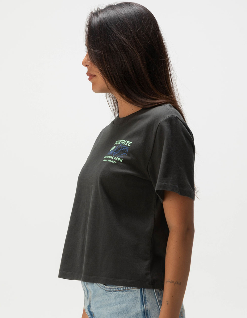 PARKS PROJECT Yosemite Womens Boxy Tee BLACK Tillys