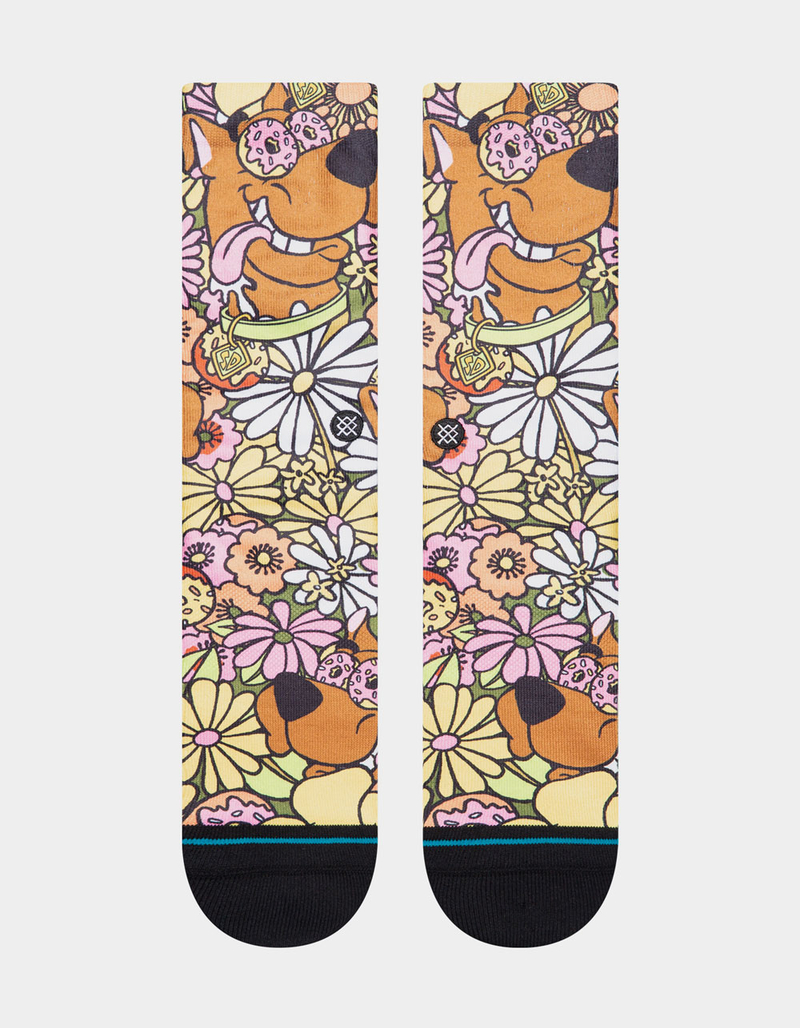 STANCE x Scooby-Doo Snackin Scoobs Mens Crew Socks image number 1