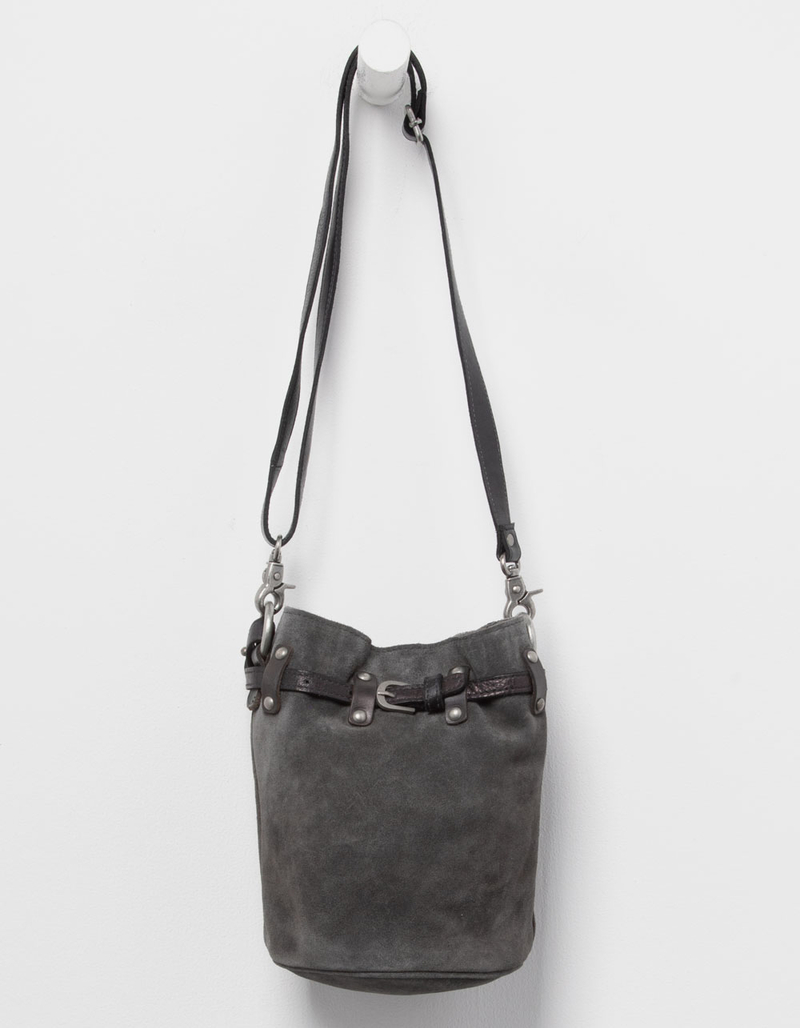 FREE PEOPLE Soren Womens Suede Bucket Bag image number 0