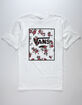 VANS Rose Print Box Mens T-Shirt image number 1