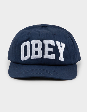 OBEY Collegiate 6 Panel Strapback Hat Alternative Image