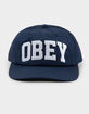 OBEY Collegiate 6 Panel Strapback Hat image number 2