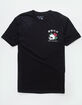 RIOT SOCIETY Yin Yang Screen Mens Tee image number 2