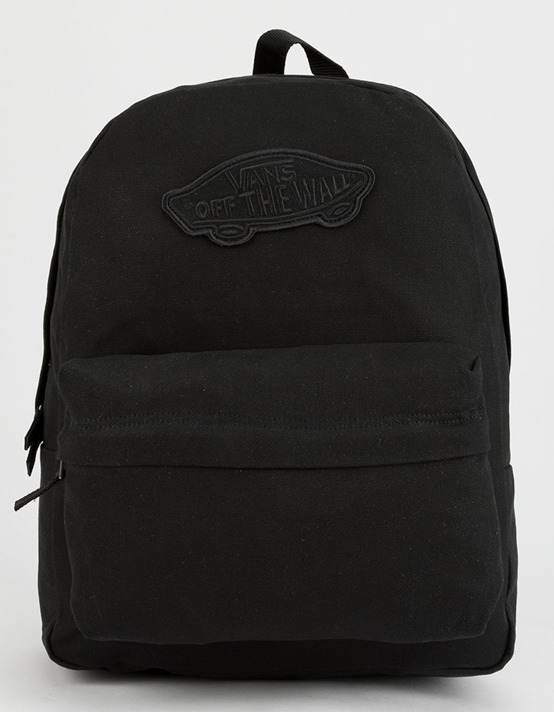 VANS Realm Black Backpack image number 0
