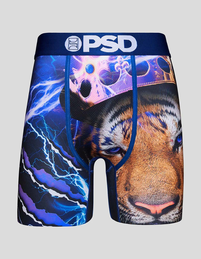 PSD Tiger King Mens Boxer Briefs image number 1