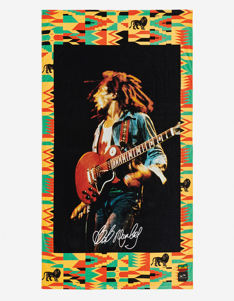 SLOWTIDE x Bob Marley Trenchtown Beach Towel image number 0