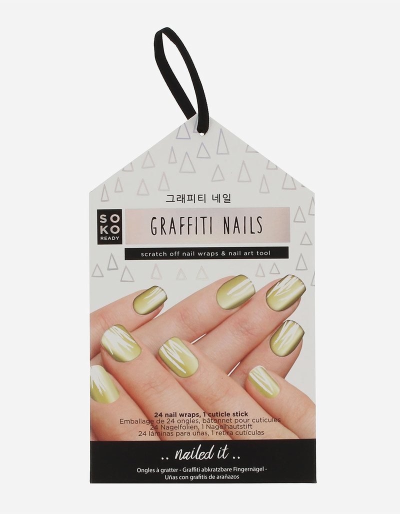 SOKO Grafitti Nails Nail Wraps image number 0
