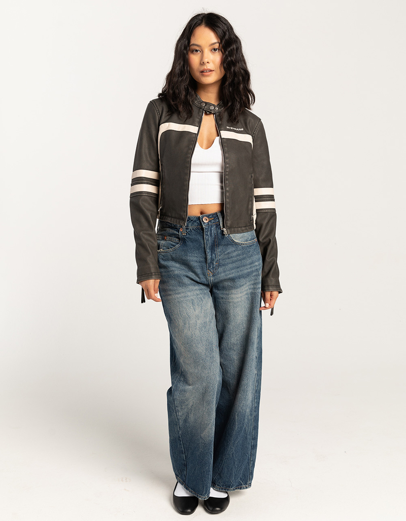 IETS FRANS Cropped Moto Womens Jacket image number 1