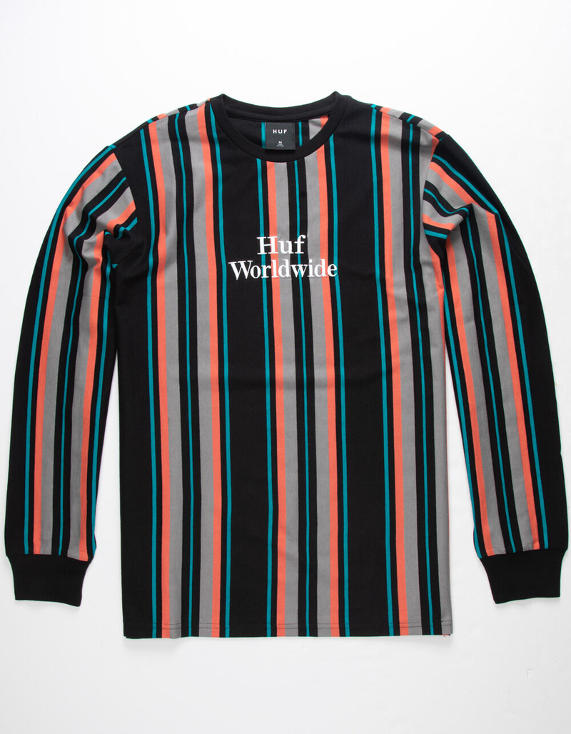 HUF Vert Knit Stripe Mens T-Shirt image number 0