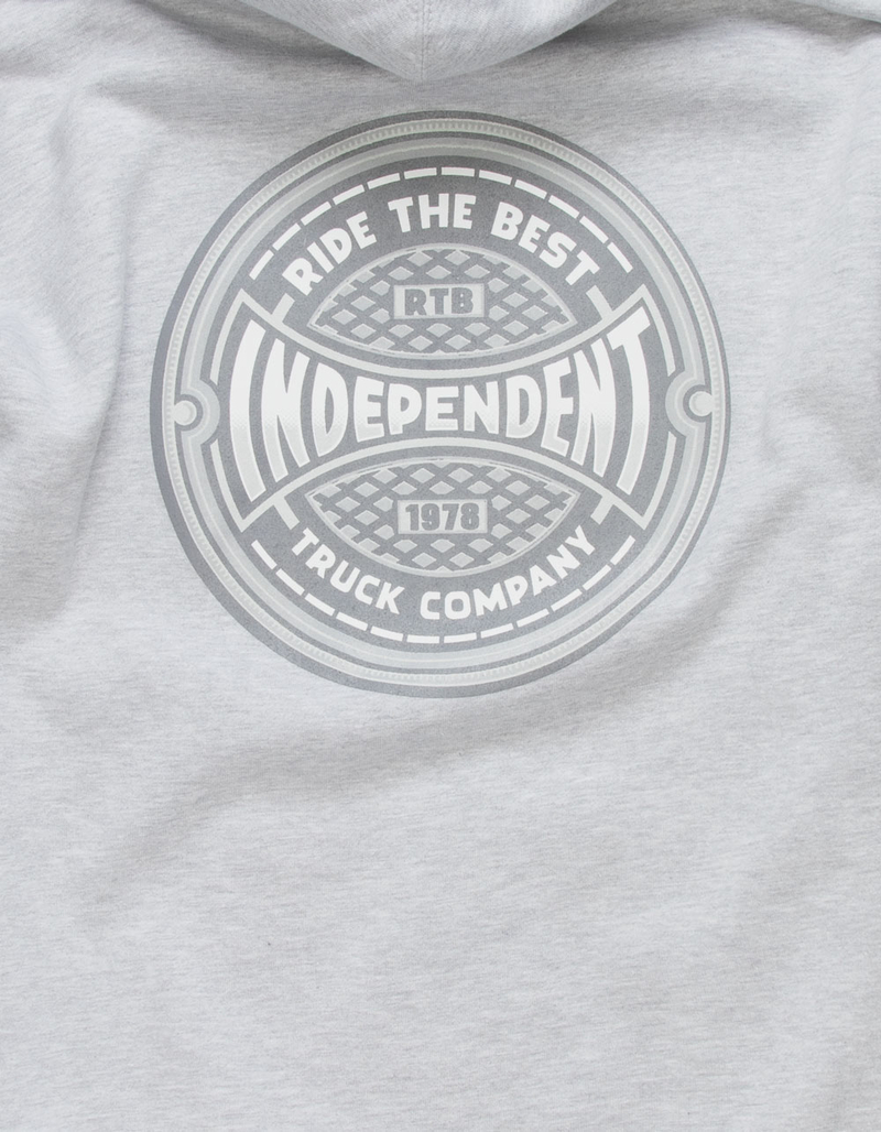 INDEPENDENT Pavement Mens Zip-Up Hoodie image number 2