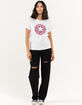 CONVERSE Leopard Patch Womens Tee image number 4