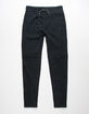 HOLLYWOOD Intertech Seam Teal Blue Boys Jogger Pants image number 1