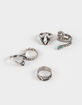 FULL TILT 5 Pack Frog/Snake/Butterfly Rings image number 1