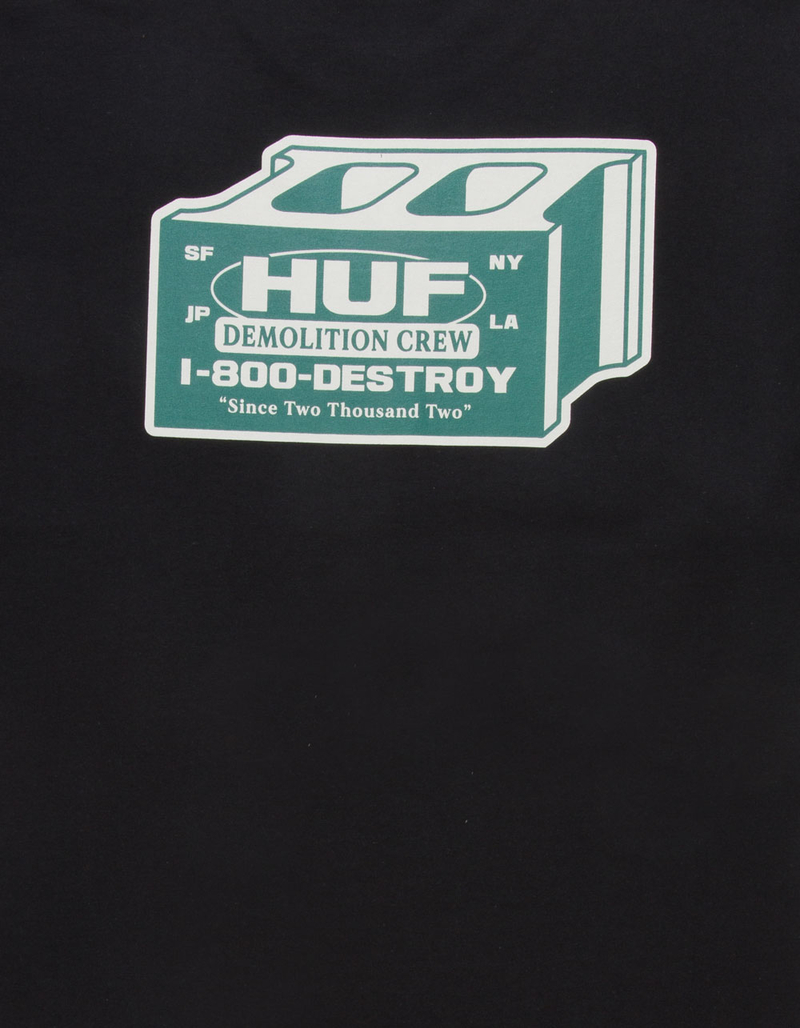 HUF Demolition Crew Mens Tee image number 2