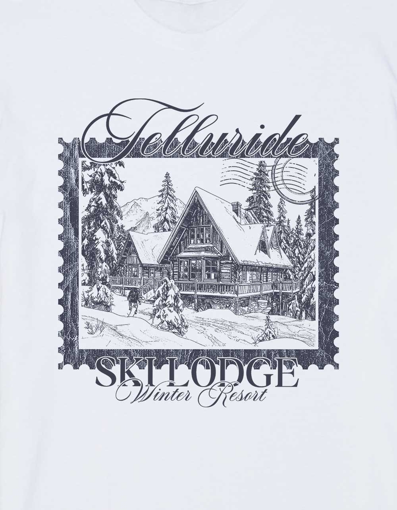 APRES SKI Telluride Ski Lodge Unisex Tee image number 1