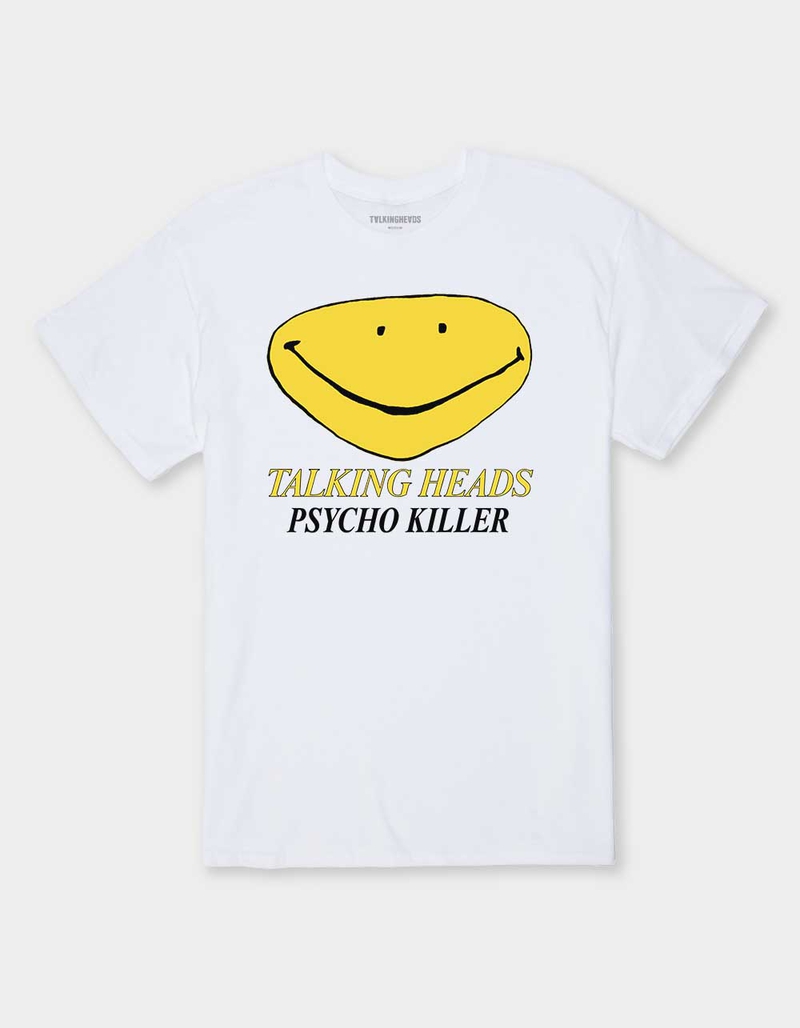 TALKING HEADS Psycho Smile Unisex Tee image number 0