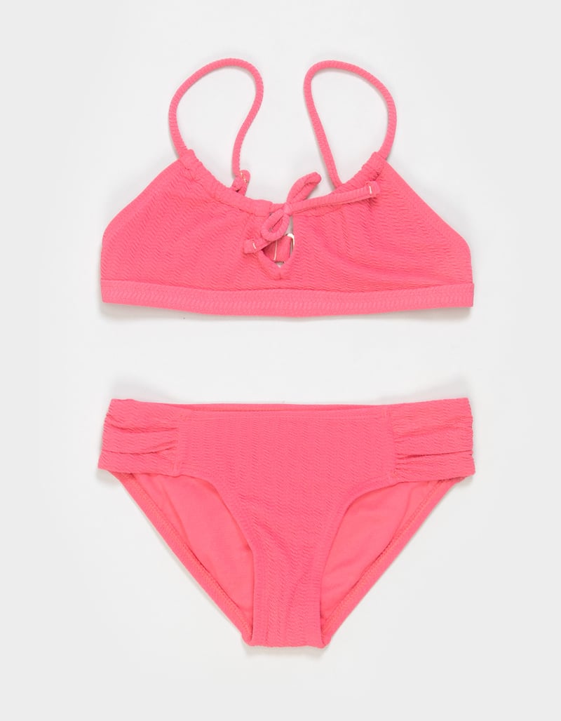 RAISINS Textured Girls Bralette Bikini Set image number 0