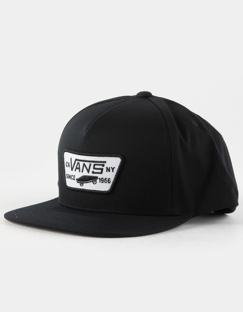 VANS Full Patch Mens Snapback Hat image number 0