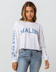 FULL TILT Malibu Womens Crop Tee image number 1