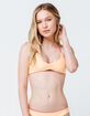 FULL TILT Reversible Coral Bralette Bikini Top image number 2