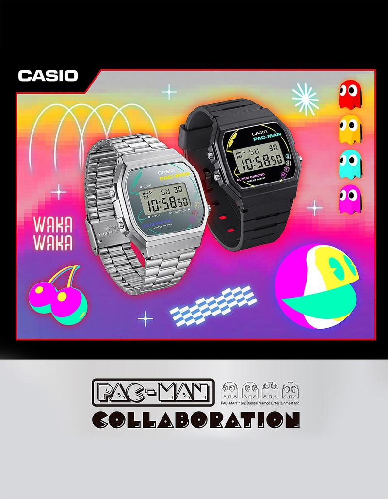 CASIO x PAC-MAN A168WEPC-7A Watch image number 1