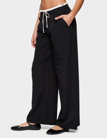 EDIKTED Peekaboo Drawstring Pants Alternative Image
