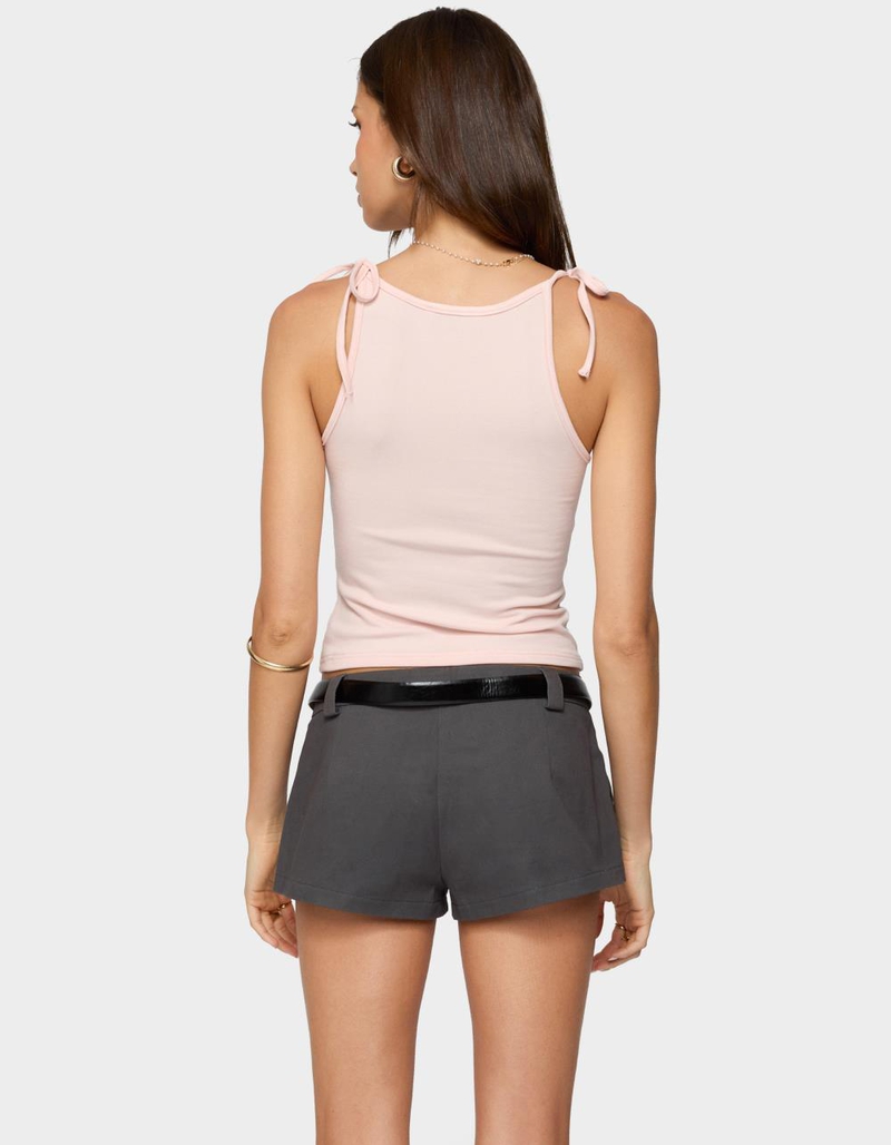EDIKTED Chrissy Tie Strap Tank Top image number 2