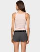 EDIKTED Chrissy Tie Strap Tank Top image number 3